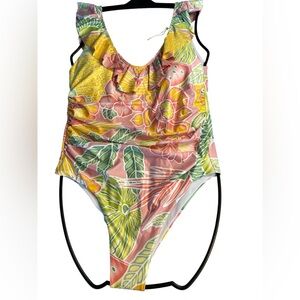 37G Kenny Flowers Watercolor Swimsuit